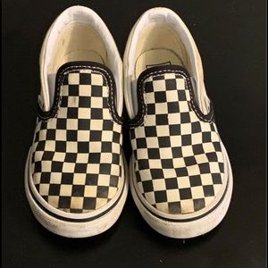 Boys’ Checkered Vans